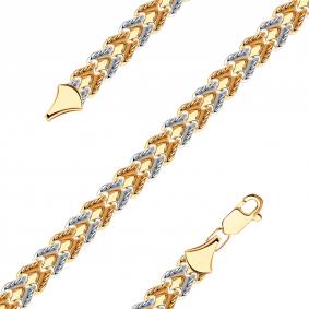 Золотой браслет плетение Фантазийное МАГНАТ МА 023064 МА 023064 фото